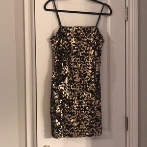 cheetah, leopard print dress